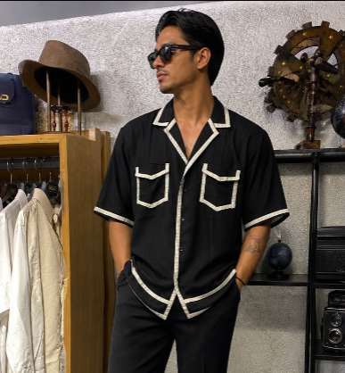 Black & White Resort shirt