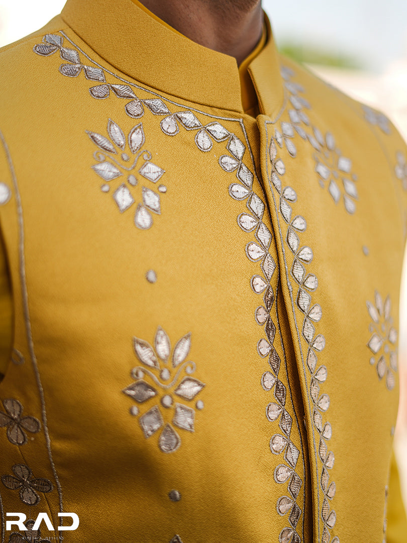 Mustard Yellow Gotta Patti