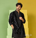 Azaan Velvet Kurta