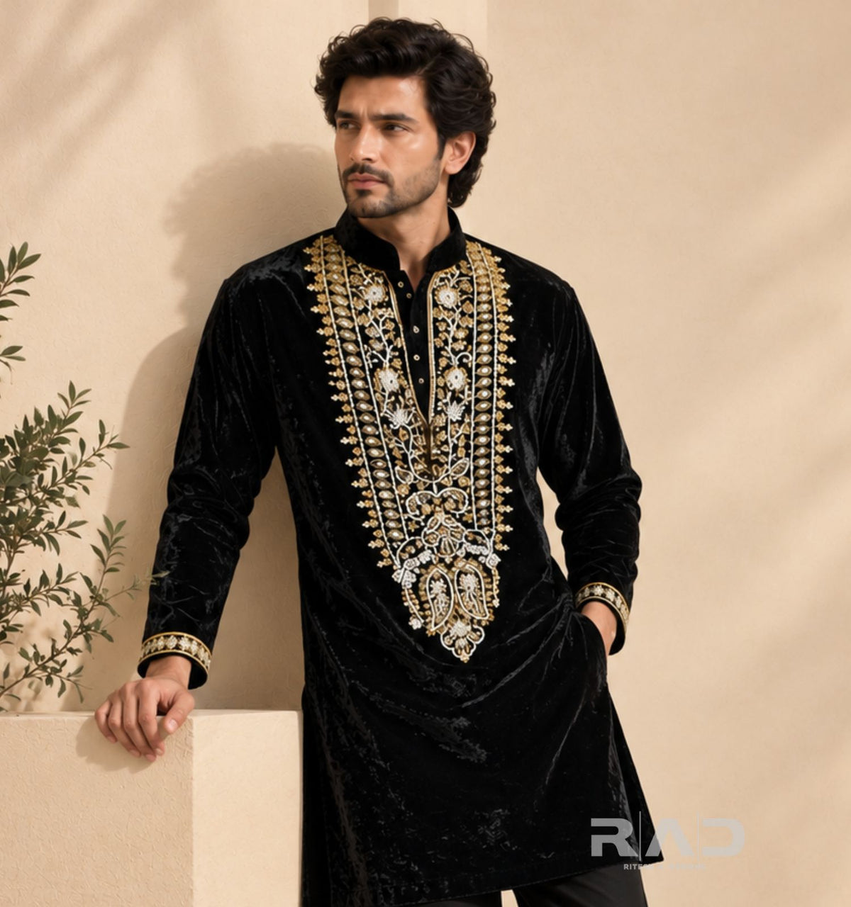 Black Empress Kurta