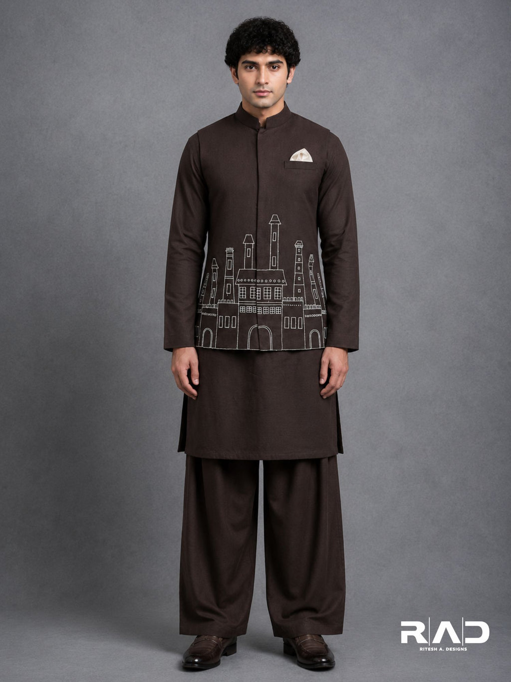 Noir Haveli Bundy Set