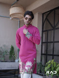 Magenta Utsav Kurta