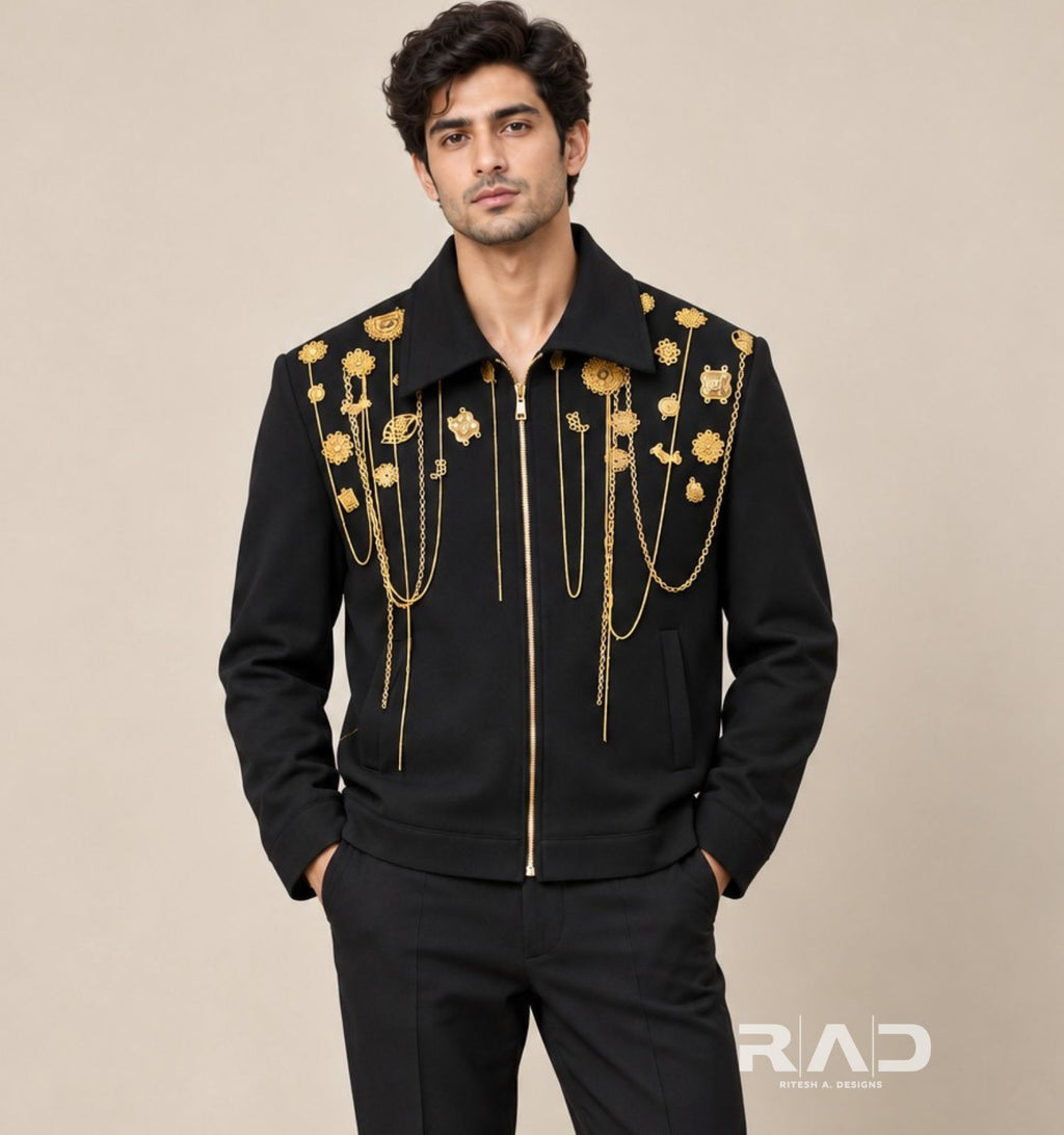 Black Gold Dynasty Jacket