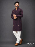 Wine Aura Kurta
