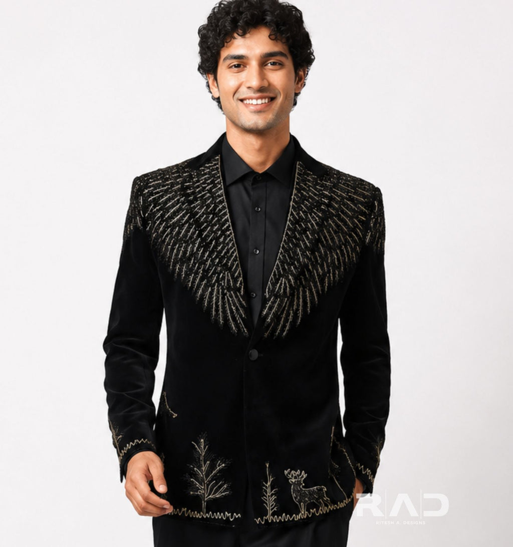 Black sky Tuxedo set