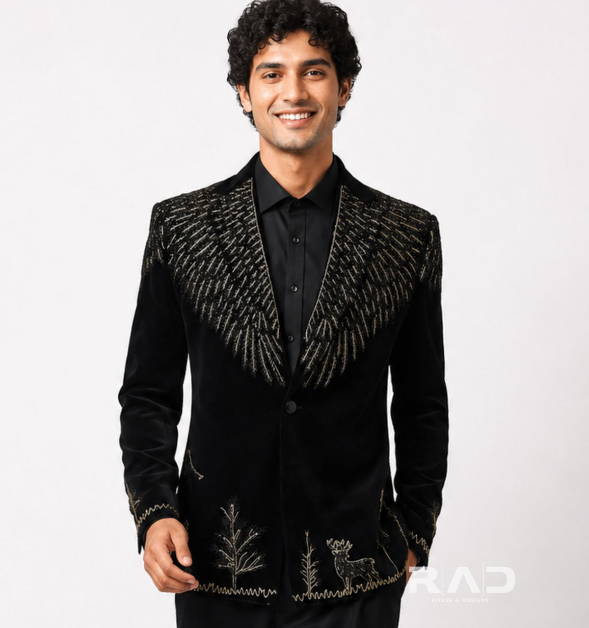 Black sky Tuxedo set