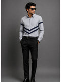 Dual Stripe Designer Shirt