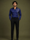 Blue Statement Shirt