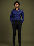 Blue Statement Shirt