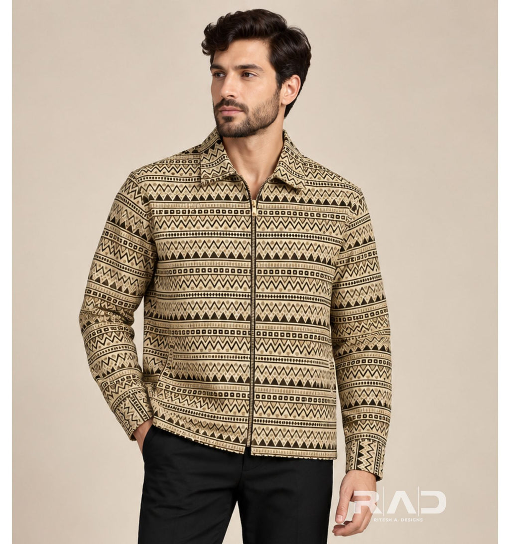 Aztec Luxe Shacket