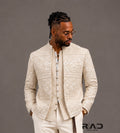 Maharaja Embroidered Shrug set