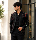 Crimson Noir Beaded - Set