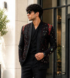 Crimson Noir Beaded - Set