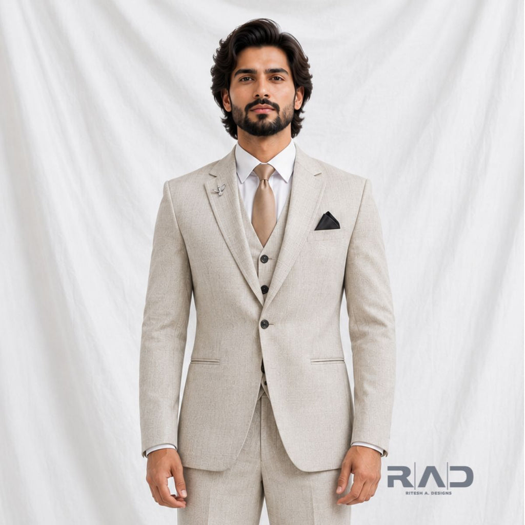 Ecru Prestige Suit