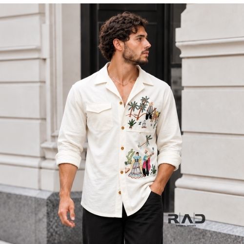 Botanical Story Handwork Shirt