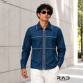 Indigo Signature Zipper - Shirt