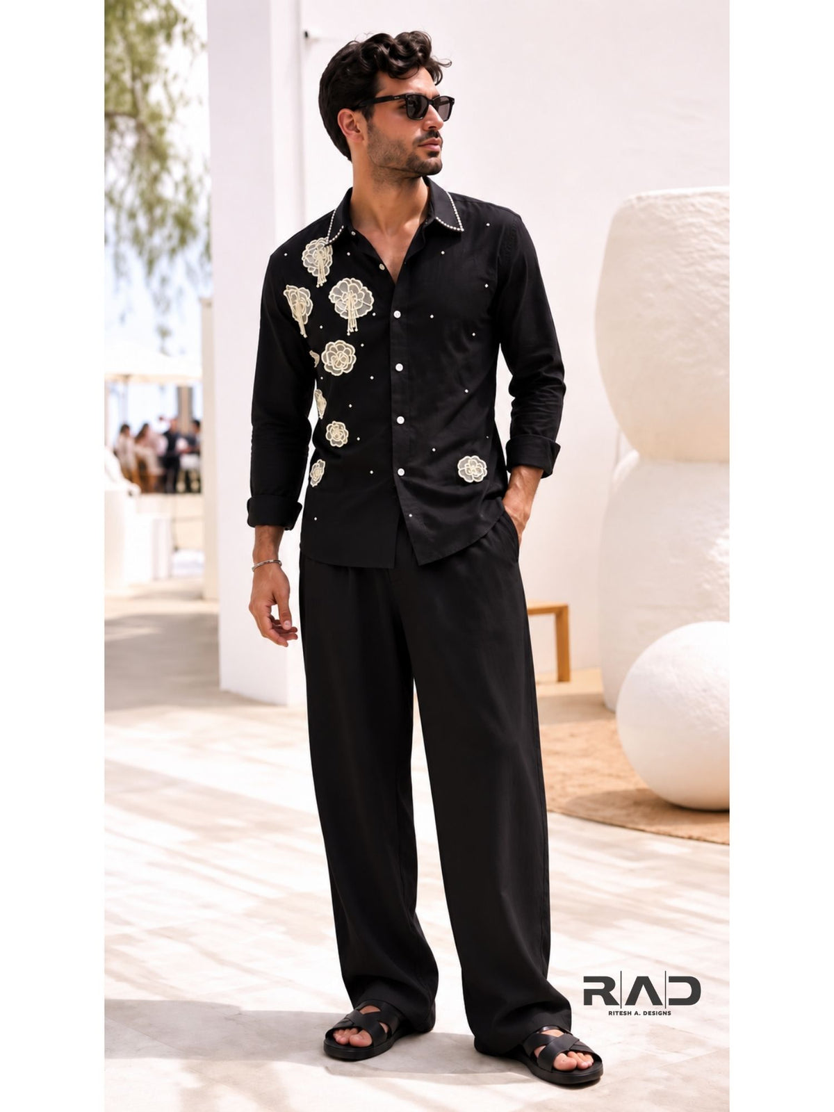 Black Rose Luxe Shirt