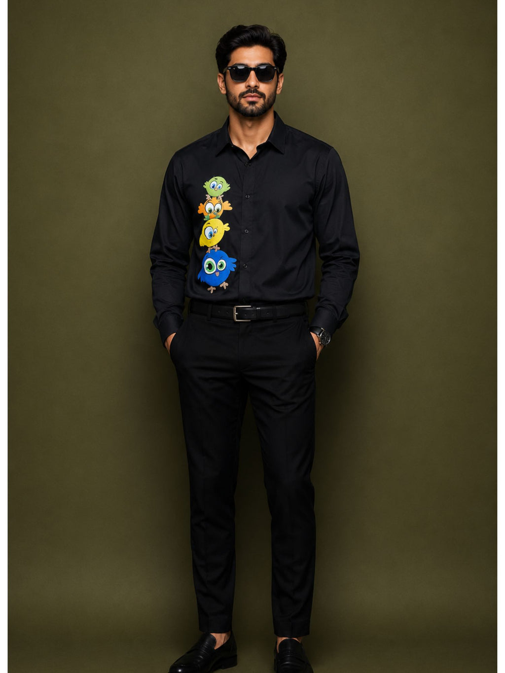 Black Pop Art Shirt