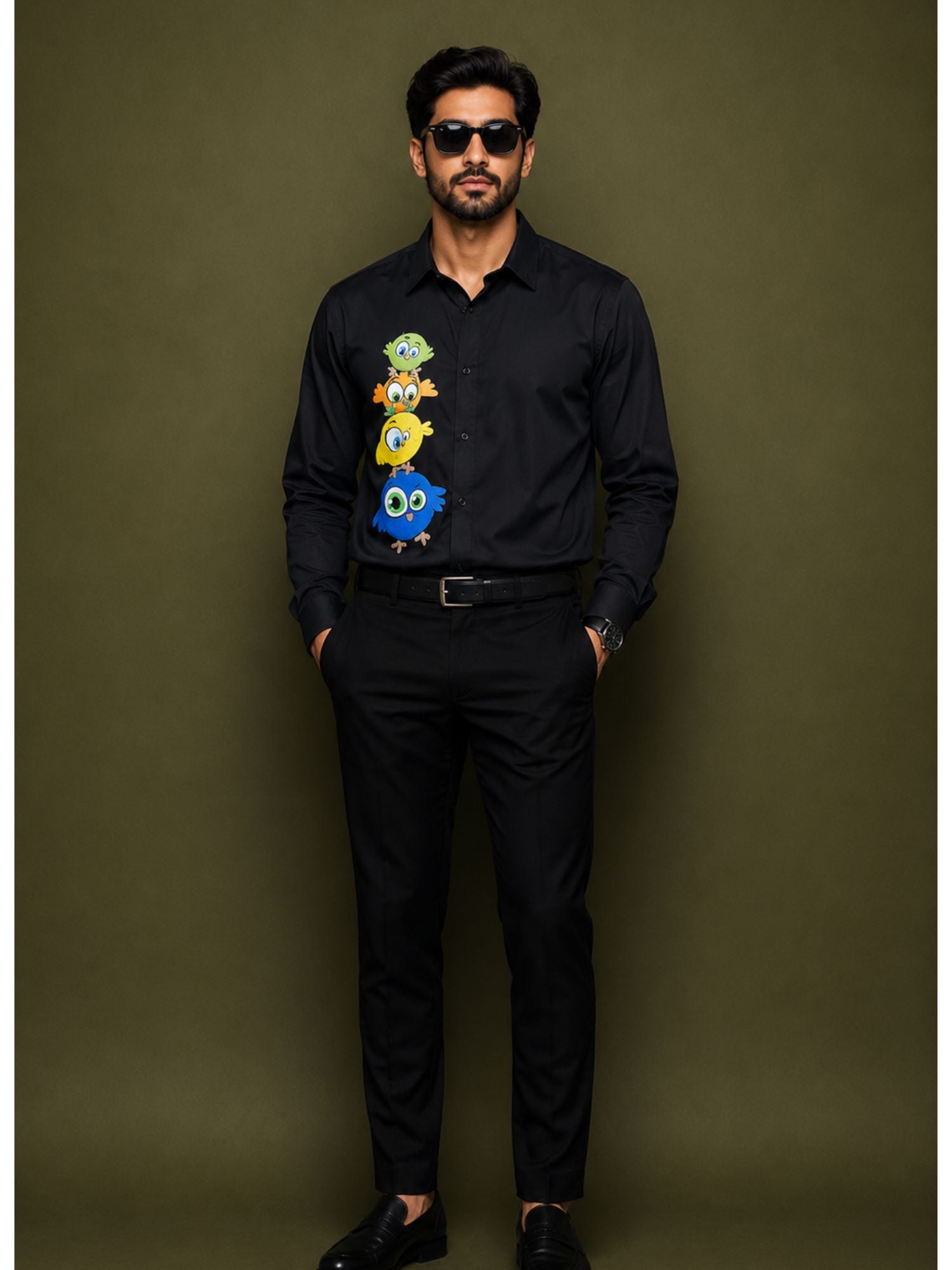 Black Pop Art Shirt