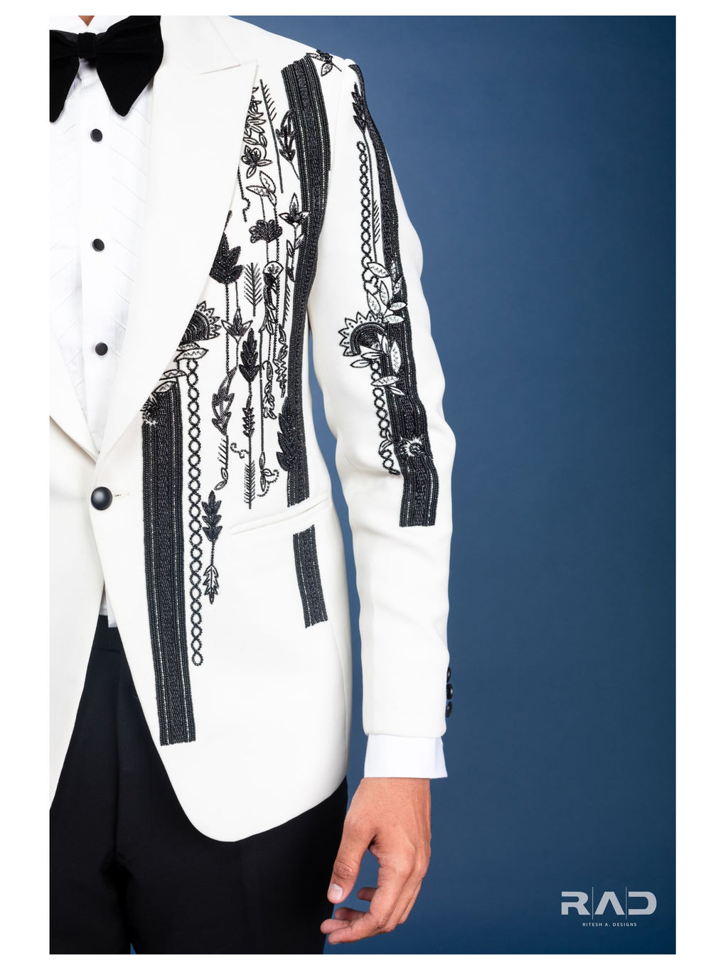 Pearl Prestige Embroidered Blazer