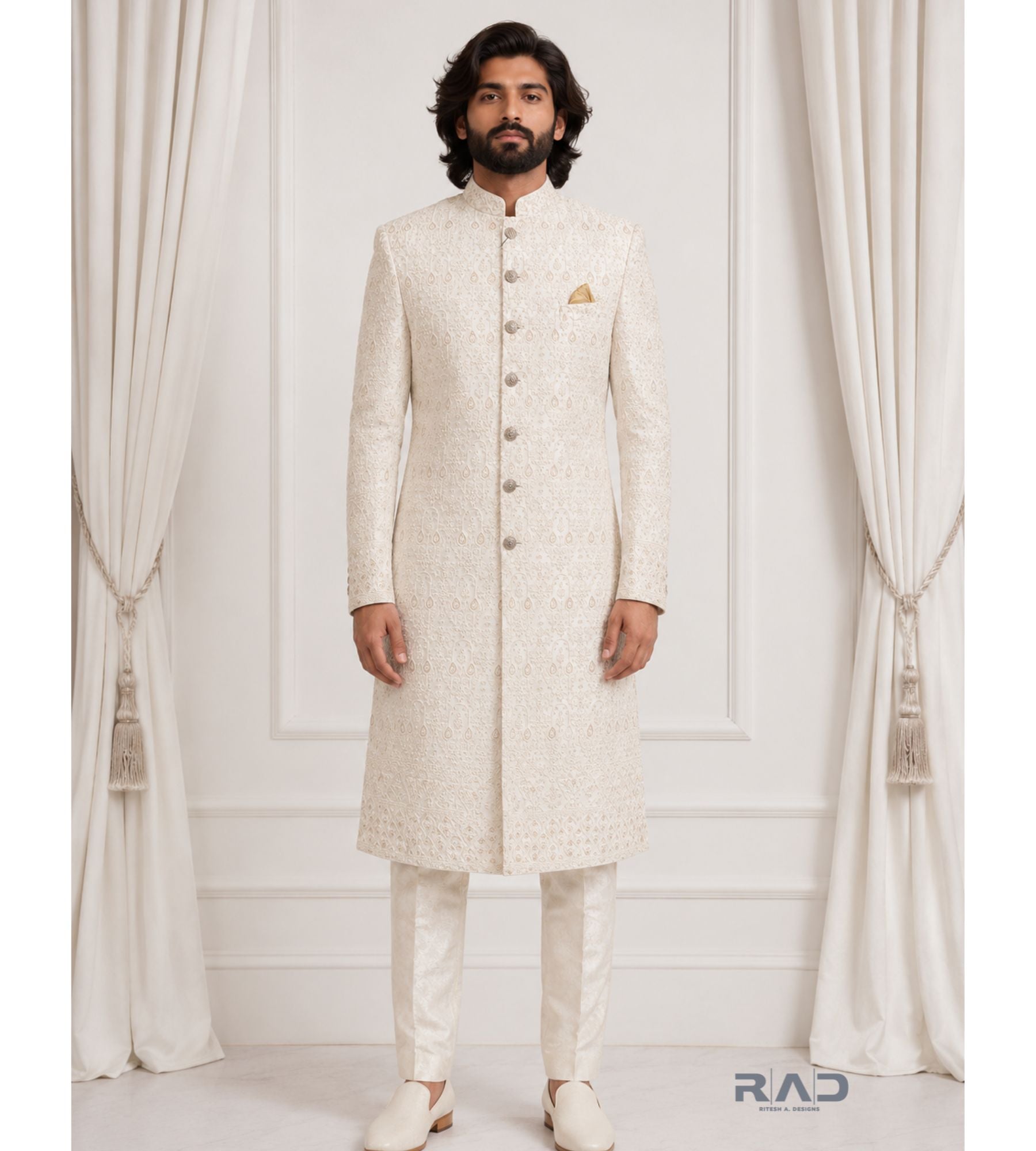 Rajatva Ivory Royal Sherwani
