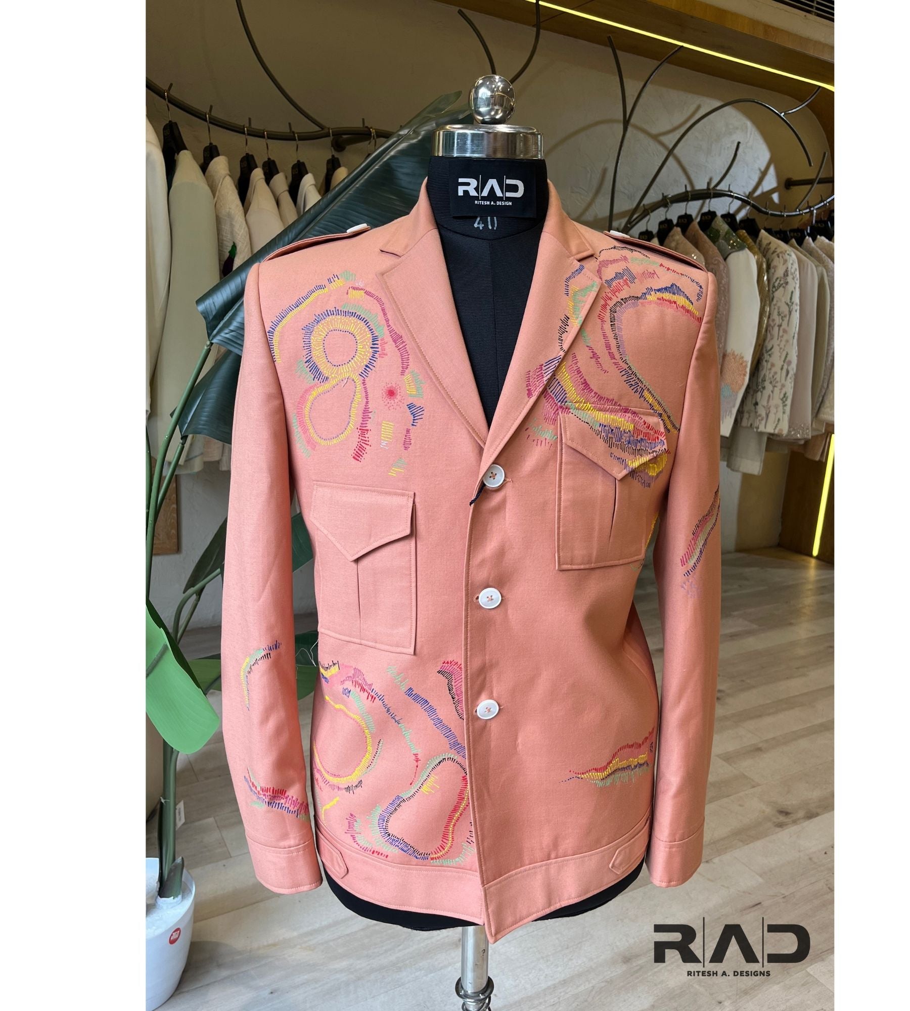 Coral Mirage Blazer
