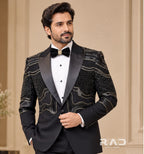 Golden Wave Luxury Tuxedo