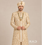 Golden Virasat Sherwani