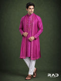 Fuchsia Royale Handcrafted Kurta
