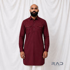 Surkh Raj- Kurta Set