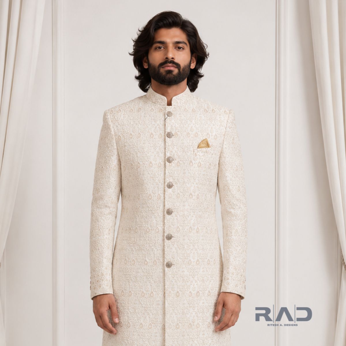 Rajatva Ivory Royal Sherwani
