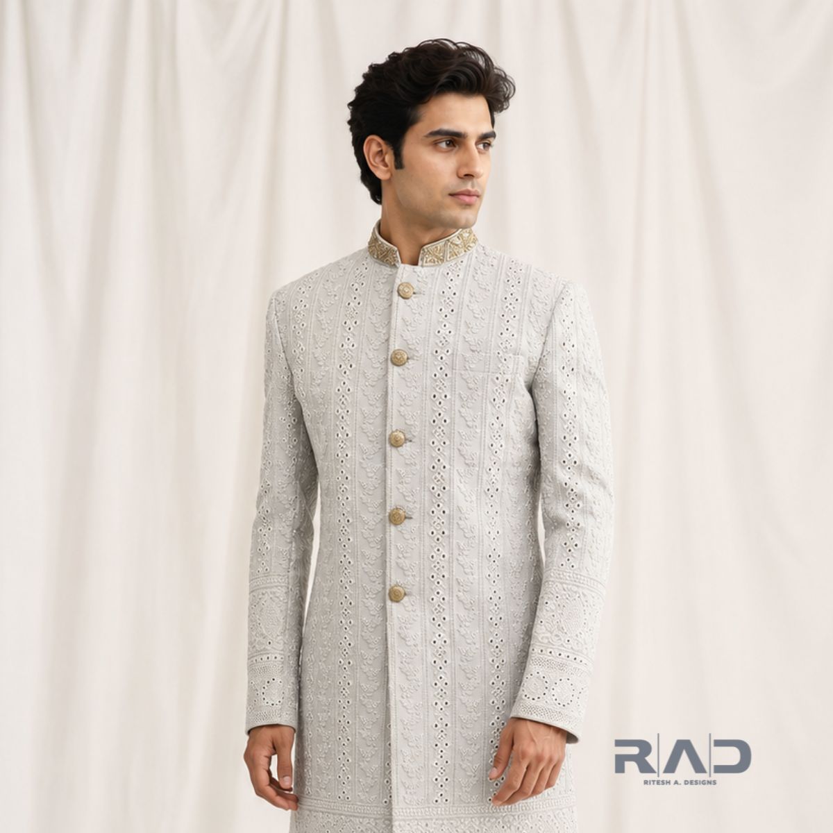 Aryavrat Ivory Heritage Sherwani