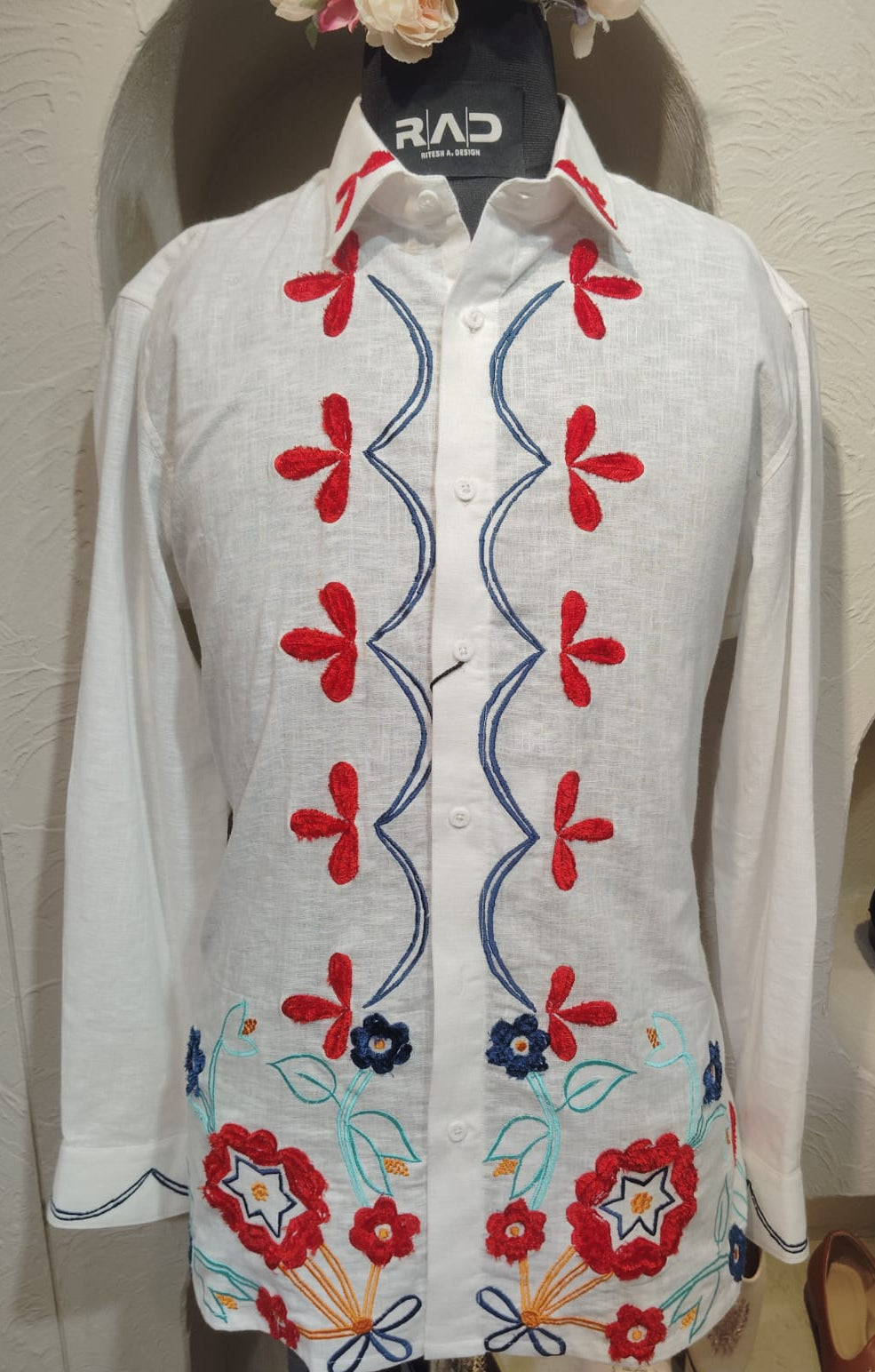 Red Petal Shirt