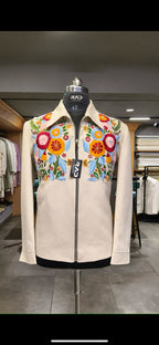 Floral Bomber Jacket set