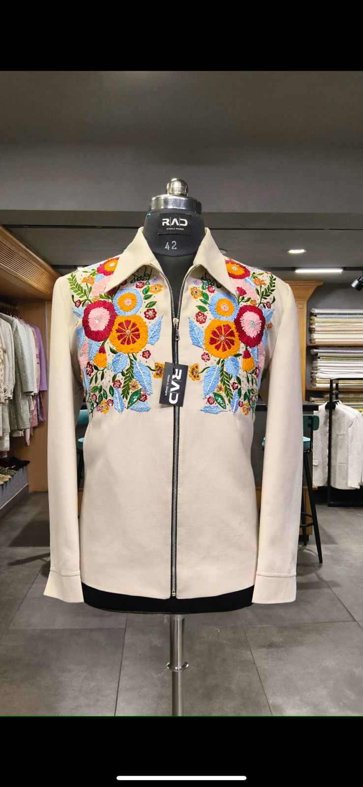Floral Bomber Jacket set