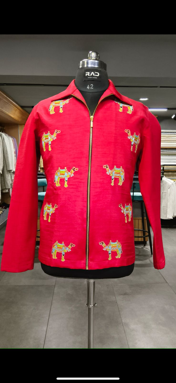 Fuscia Camel jacket