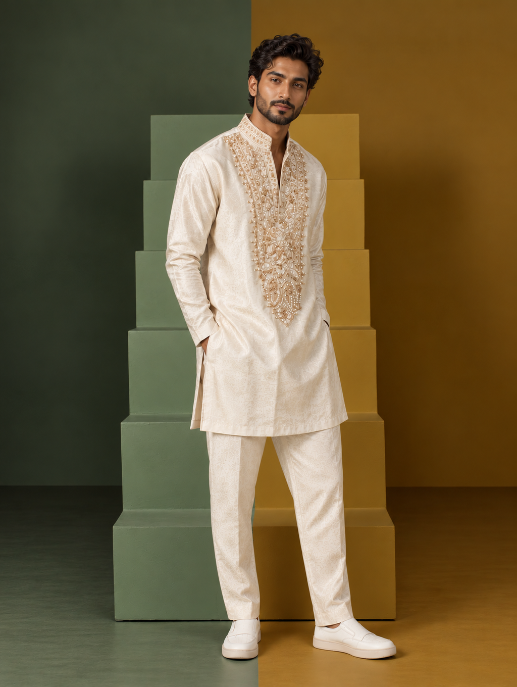 Ivory Heirloom Kurta