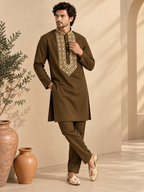 Antique Gold Kurta set