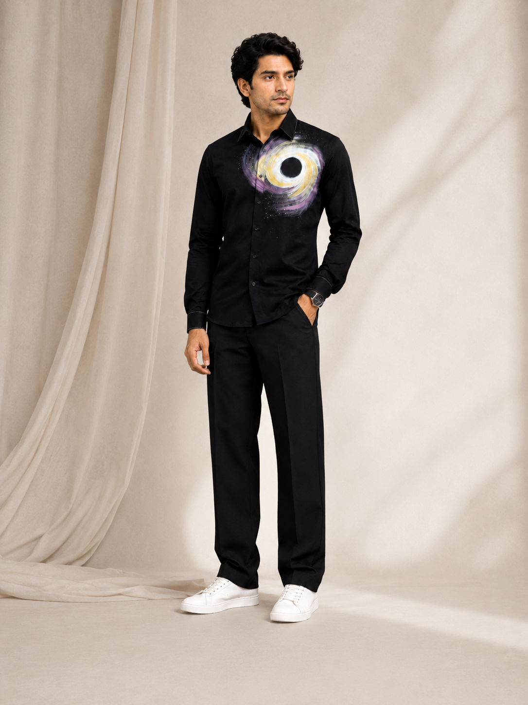 Nebula Print Shirt