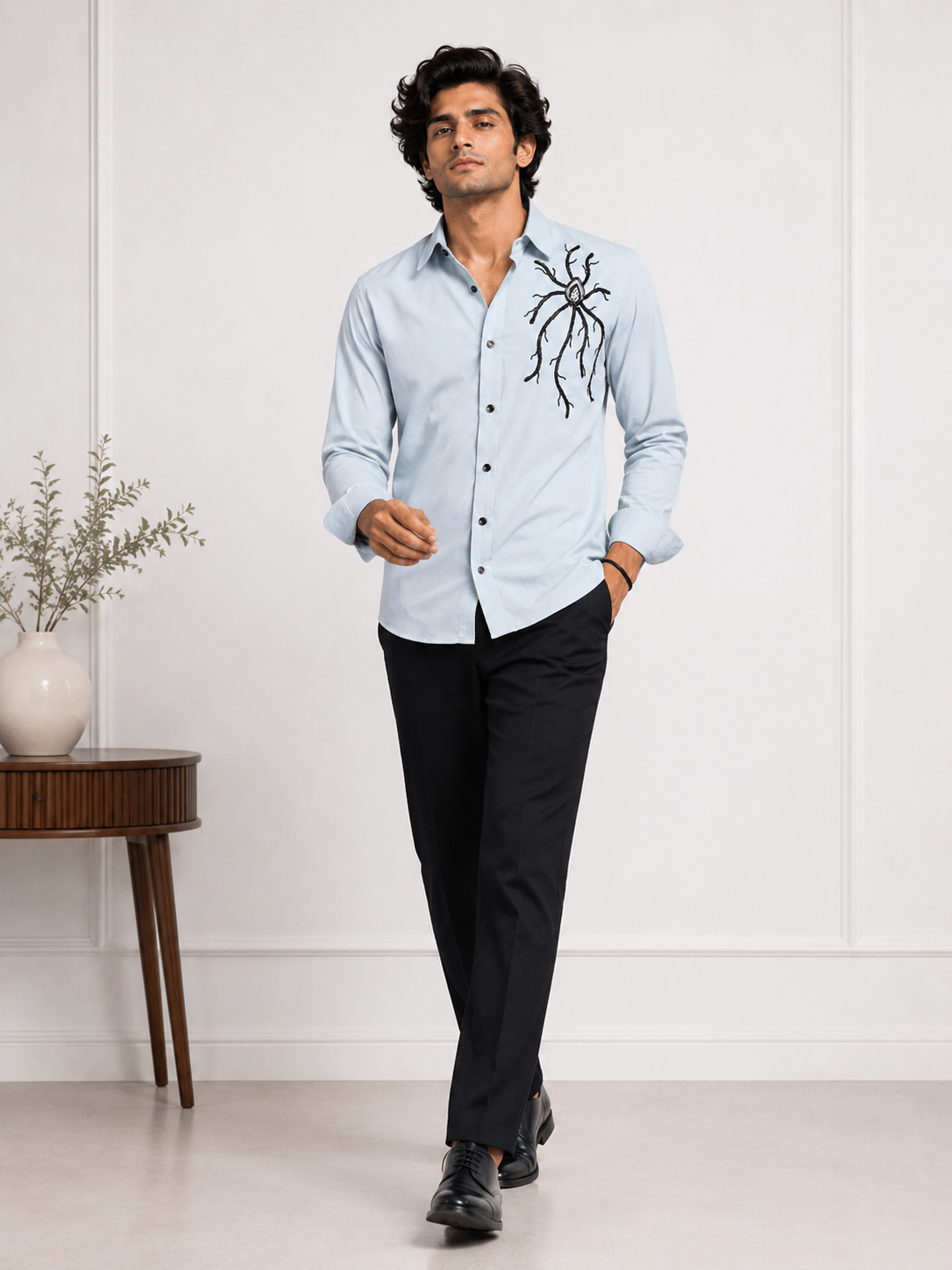 Blue Tentacles  Shirt