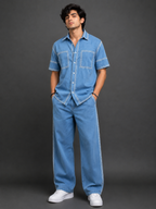 Drift Blue Artisan Denim Shirt