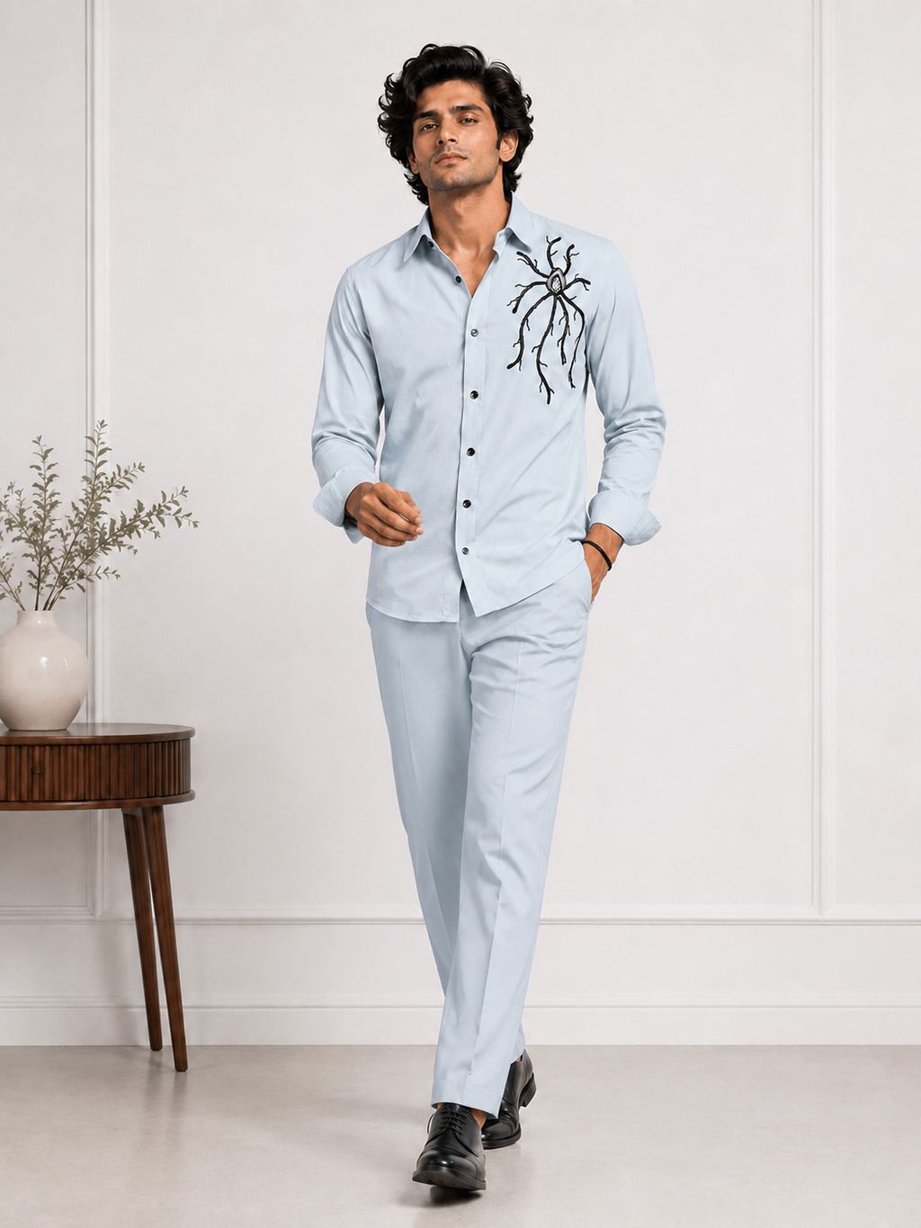 Blue Tentacles Co- ord Set
