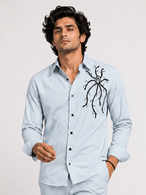 Blue Tentacles Co- ord Set