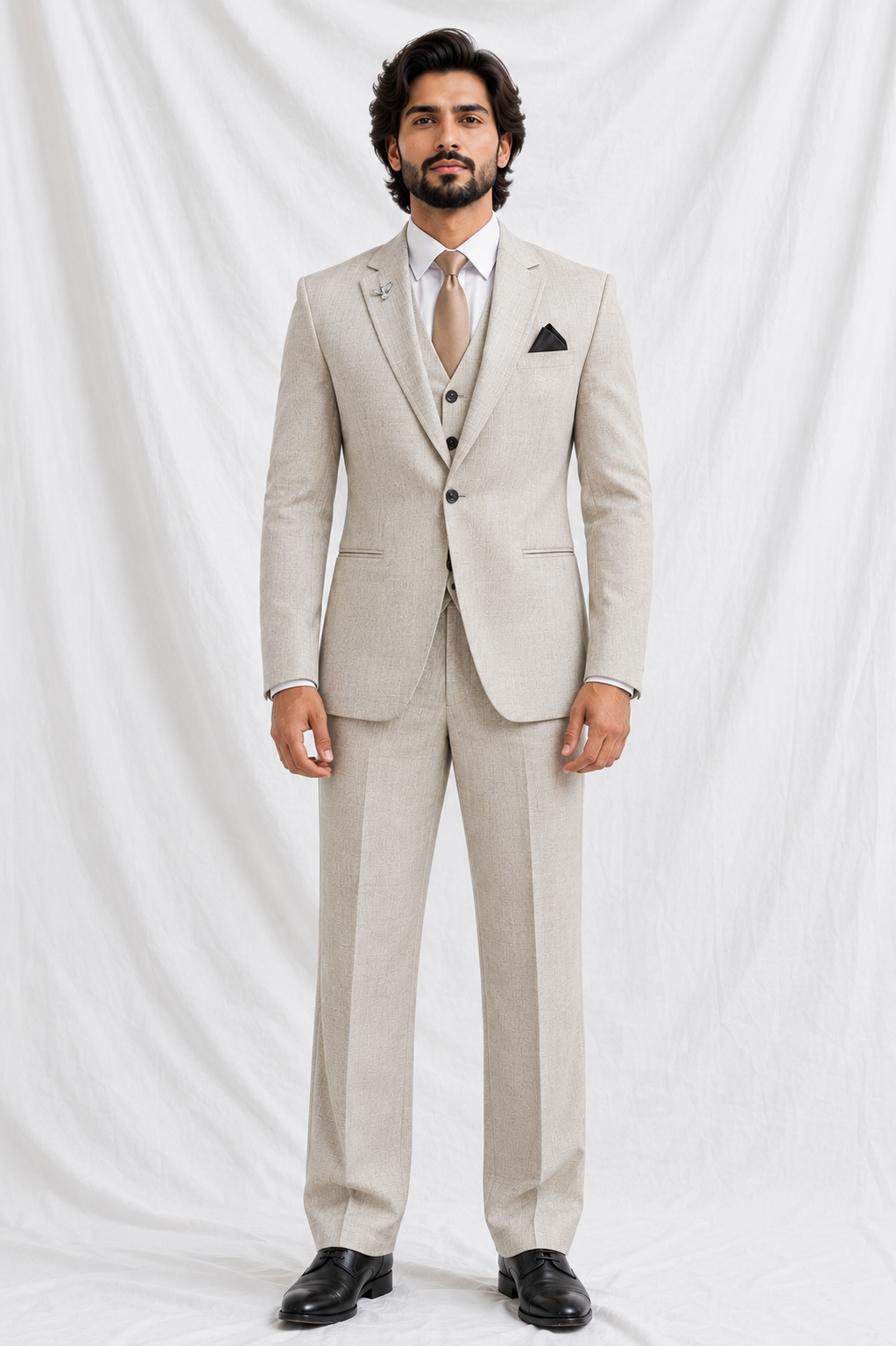 Ecru Prestige Suit