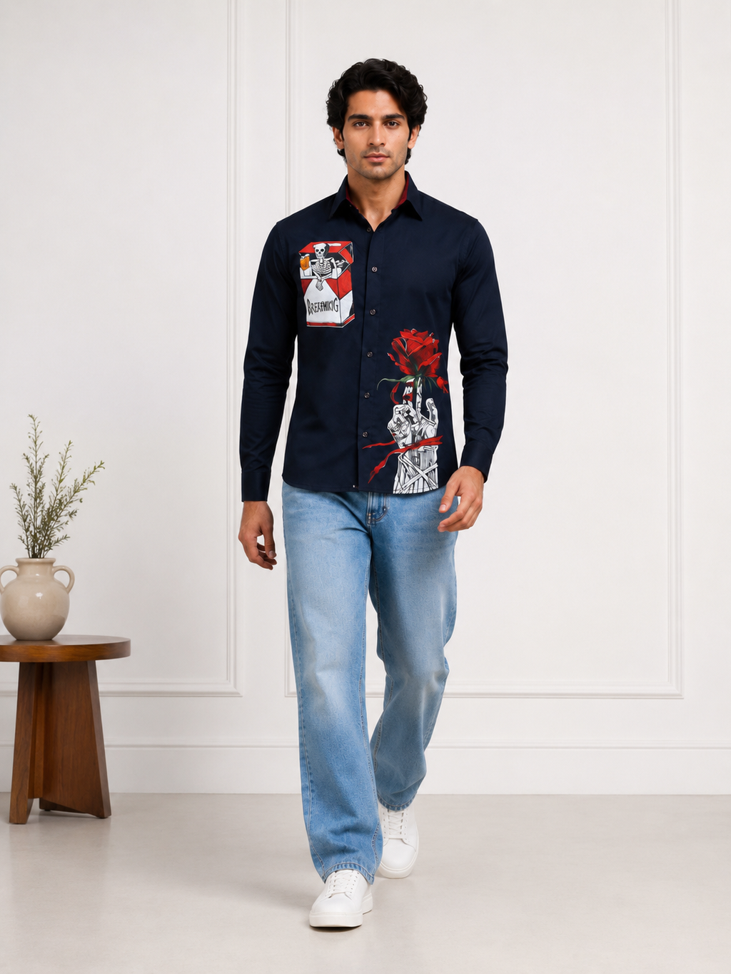 Skull Rose Shirt