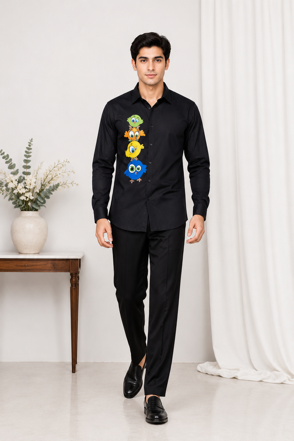 Black Pop Art Shirt