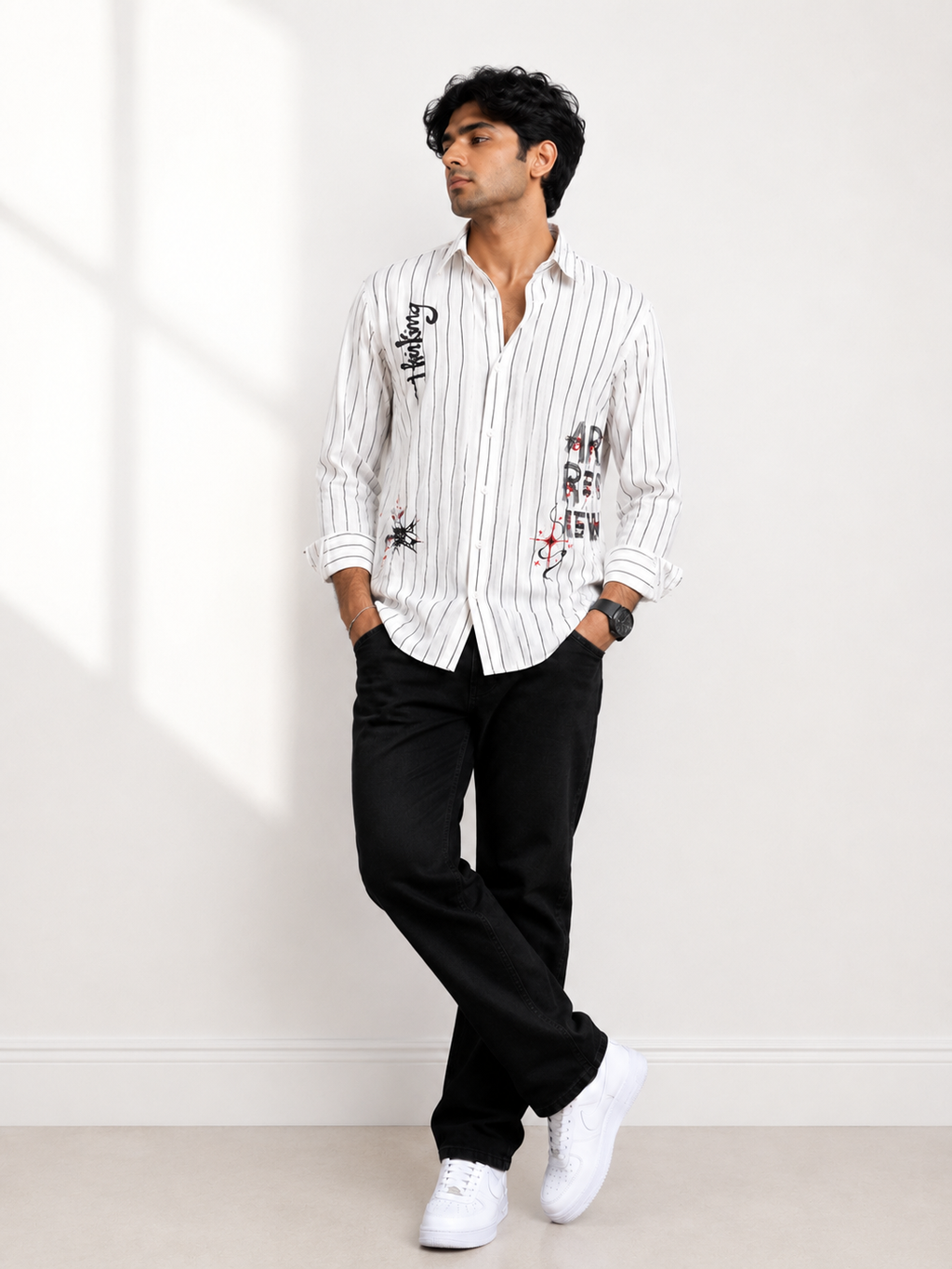 Graffiti Print Shirt