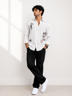 Graffiti Print Shirt