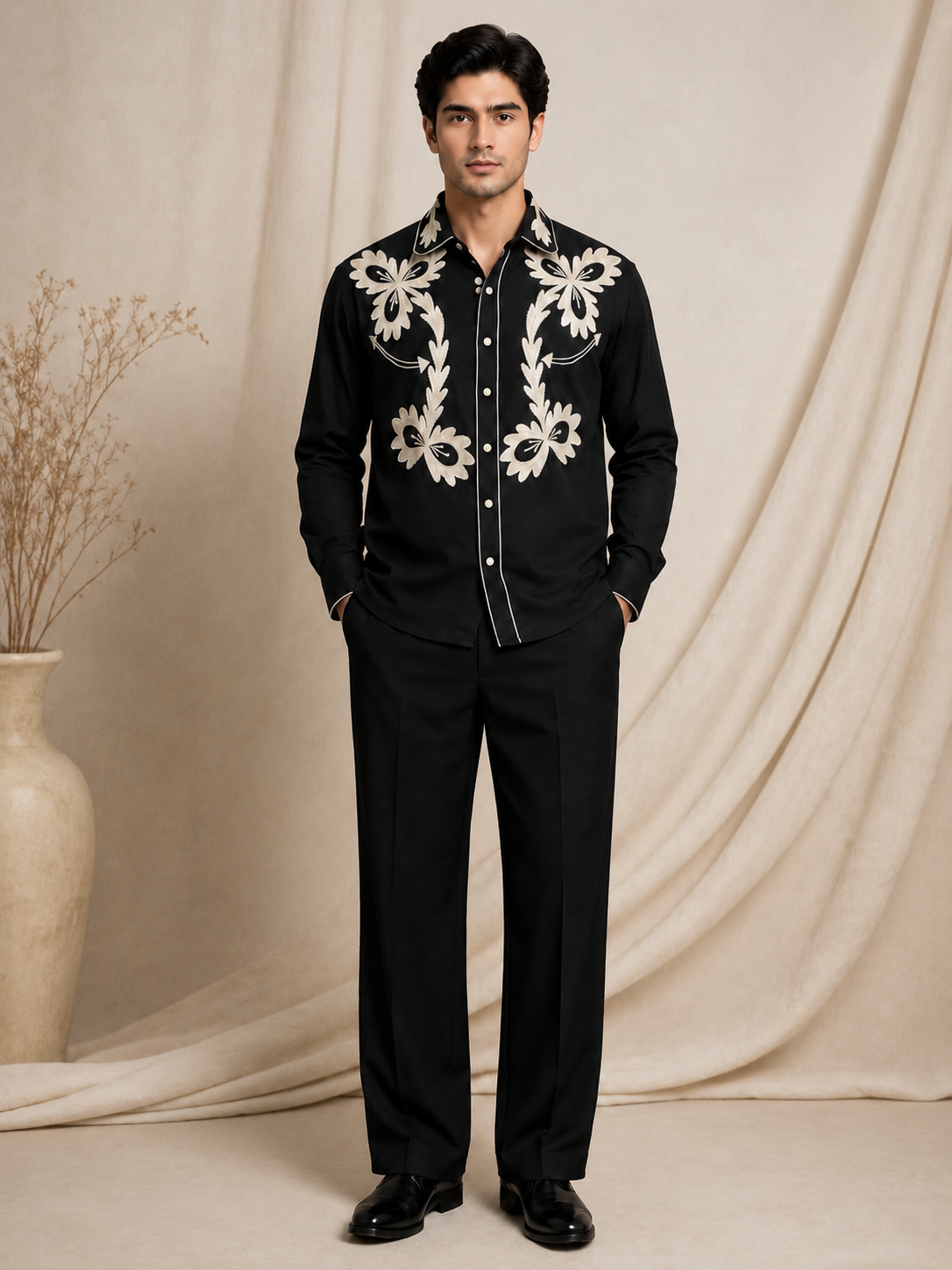Retro Black Shirt