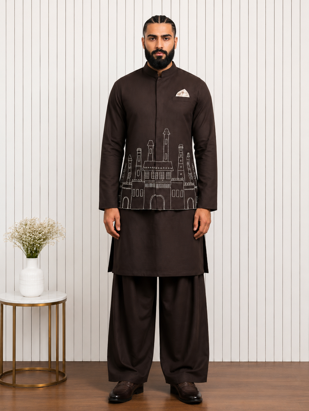 Noir Haveli Bundy Set